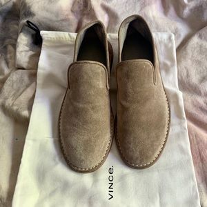 Vince Suede Minimalist Loafer